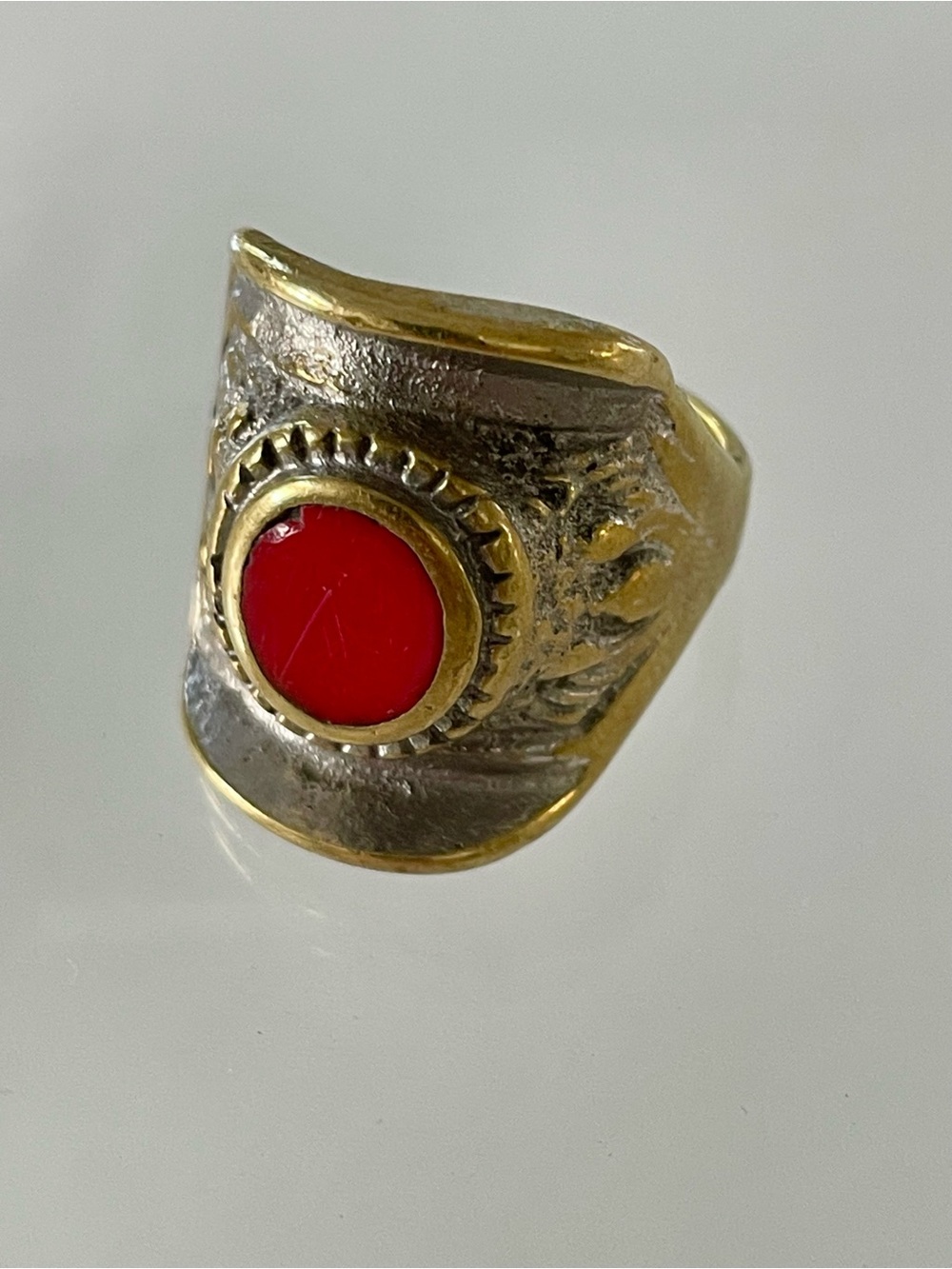 Antique Afghani Stone Rings - Picture 2 of 7